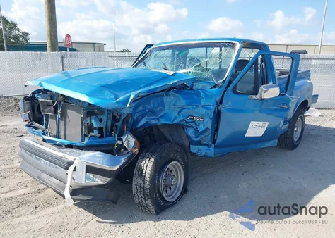 1993 Ford F150 from USA, damaged, VIN 1FTEF14N3PKA82644